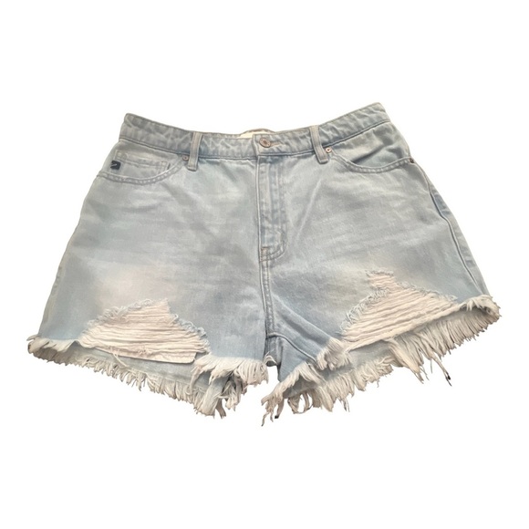 KanCan distressed denim shorts - Picture 1 of 5